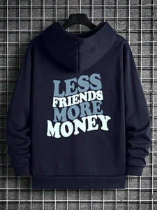 เสื้อฮู้ดดี้ผู้ชายผ้าฝ้าย 100% สไตล์วินเทจ แห้งเร็ว ระบายอากาศดี สวมใส่สบาย ผ้าฟลีซ รับสกรีนโลโก้ดิจิทัล - Product Image 5