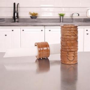 Anneaux de serviette en acrylique sculptés traditionnels avec des motifs détaillés, en stock pour les banquets formels, les mariages, les célébrations de vacances - Product Image 5