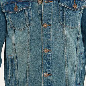 แจ็กเก็ตผ้ายีนส์ของผู้ชายแจ็กเก็ตผ้าเดนิมผ้าฝ้าย100% ดีไซน์ล่าสุด - Product Image 5