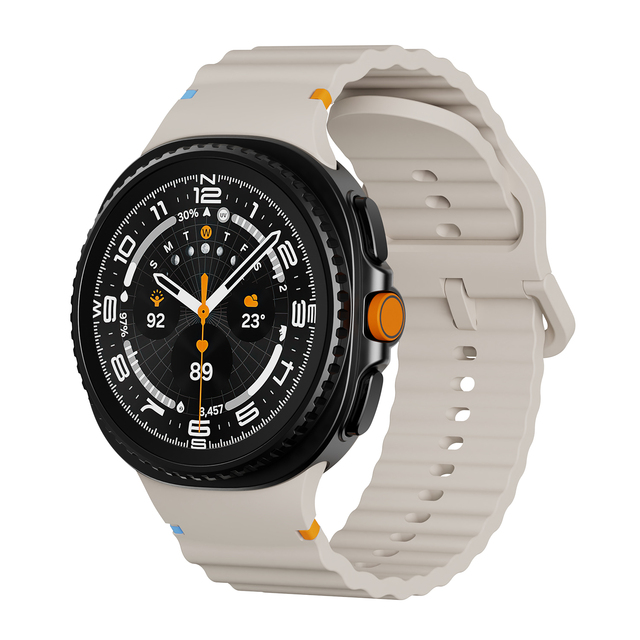 Sport Bands original No Gap One Click Soft Silicone Replacement Strap 40mm 44mm Classic 46mm Men Women for galaxy watch 8 band