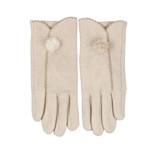 Shearling Sheepskin <b>Mittens</b> Leather Fur-Cuff Winter Glove Wooled Ladies Sheepskin Gloves <b>Adult</b> Leather Gloves From Pakistan - Product Image 3