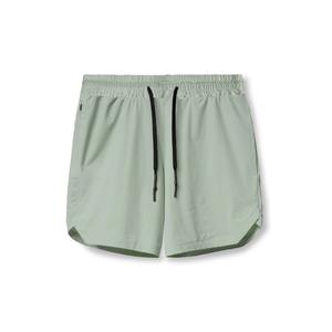 2025 nouveaux pantalons de sport décontractés pour hommes monocouche tissé séchage rapide Fitness Shorts couleur unie confortable américain cinquième Style pour - Product Image 1