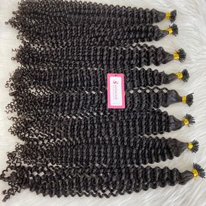 Cutícula vietnamita alineada Raw I Tip Curly Remy Hair Vendedores de cabello humano virgen sin procesar - Product Image 3