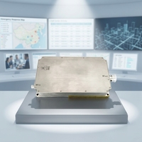 Fournisseur fiable de modules amplificateurs de puissance RF GaN large bande 50W, 5600 MHz à 5900 MHz, gain de 47 dB pour l'aérospatiale et les contre-mesures
