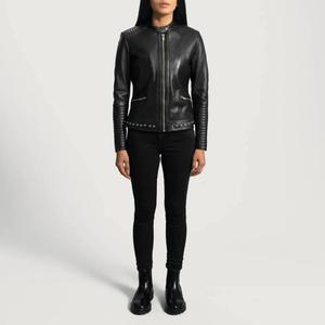 Chaqueta de cuero para mujer más demandada, transpirable, antiarrugas, impermeable, ecológica, de primera calidad, chaqueta ligera para mujer - Product Image 2