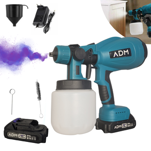 ADM Spruzzatore di vernice cordless 21V con 2 batterie al litio, SKU: 537 - Product Image 1