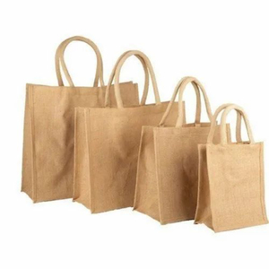 Bolsa de compras de yute 2024, bolsa de cuerda, bolsa de almacenamiento de frutas reutilizable, bolsas de mano plegables de gran capacidad, bolso de comestibles - Product Image 3