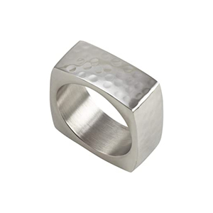 Handmade <b>Matte</b> Polished Metal Napkin Ring Holder Gold Plating for Home <b>Table</b> Decoration <b>Table</b> Accessories for Weddings Giveaways - Product Image 6