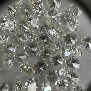 Diamantes blancos redondos sueltos de origen del fabricante FGH Color 3,5-4,6 MM VVS VS Piedras naturales pulidas de pureza - Product Image 1