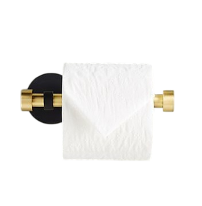 Porte-papier toilette en métal noir de style occidental, accessoires de salle de bain pour la maison, l'hôtel, le restaurant, le bureau - Product Image 6