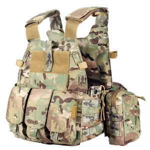 Gilet tactique extérieur personnalisable Offre Spéciale imperméable Nylon plaque transporteur assaut caractéristiques Polyester PVC emballage personnalisé - Product Image 3