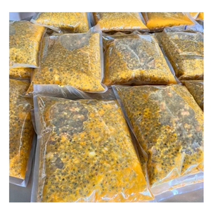 น้ำซุปข้นเสาวรสแช่แข็ง/iqf เยื่อเสาวรสแช่แข็ง/เสาวรสแช่แข็งน้ำผลไม้ที่ไม่ใช่เมล็ดเข้มข้น - Product Image 5