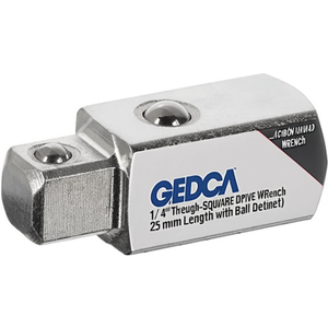 GEDORE 1/4\" Through-Square Drive <b>Wrench</b> 25 mm Length with Ball Detent - Product Image 3