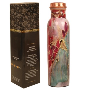 Recién llegado, botella de agua de cobre funcional, botella de tamaño estándar duradera disponible para vender regalos en función de reunión - Product Image 1