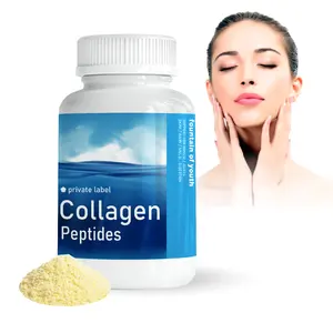 Private labels ODM OEM Bulk Price Halal Deep Sea Fish Collagen Marine Collagen Peptide Powder