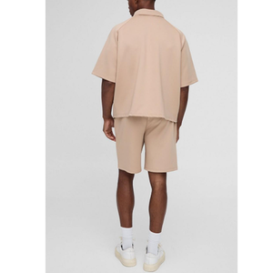 Conjunto de ropa informal de dos piezas para hombre, transpirable y ligero, Etiqueta Privada, servicio de marca personalizada - Product Image 3