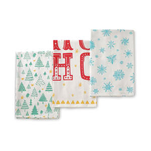 ผ้าขนหนูผ้าฝ้ายบริสุทธิ์พิมพ์ลายผ้าซักได้ดีไซน์แบบพรีเมี่ยม - Product Image 5