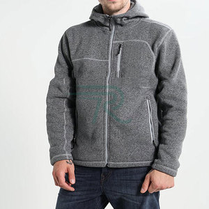 Veste en polaire épaisse surdimensionnée pour homme Razorts, col montant, fermeture éclair, imperméable et respirante, écologique - Product Image 3