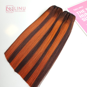 ผมแท้เวียดนามแบบตรงธรรมชาติ  ความยาว 30 นิ้ว  คุณภาพเยี่ยม  จัดเรียงเกล็ดผม  แบบซุปเปอร์จีเนียส วีฟท์  สำหรับร้านขายสีผม - Product Image 5