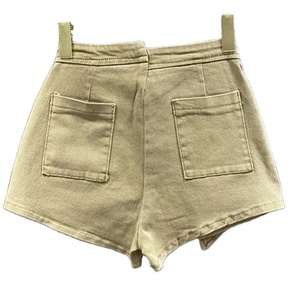 Short en jean d'été personnalisé, short cargo, jupe irrégulière avec poches, short en jean pour femme, taille haute, mini pour femme, décontracté, vente en gros - Product Image 2