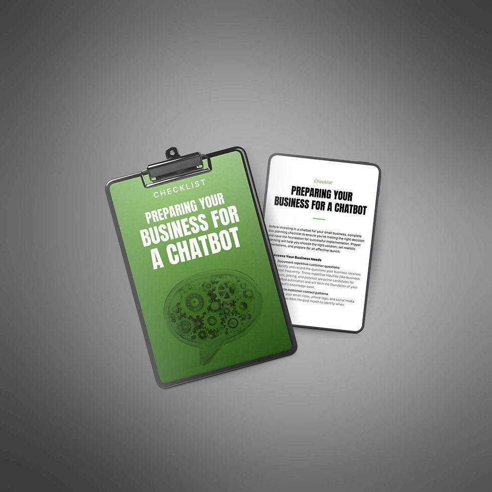 Preparing Your Business <strong>for</strong> AI Chatbot Integration-7-Page PDF <strong>Guide</strong> 937 Words PLR License (Brand/Resell/Rewire) Instant Digital