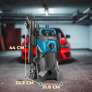 Idropulitrice Elettrica 2500psi Max 9 Lpm con Ugelli Intercambiabili e Filtro per Pulizia ad Alta Pressione con Acqua Fredda - Product Image 4