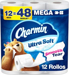Papier toilette Charmin Ultra Soft, 12 méga rouleaux, 224 feuilles par rouleau - Product Image 3
