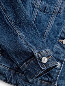 Chaquetas Vaqueras Azules Personalizadas para Mujer, Corte Holgado, Otoño, con Botones, Ecológicas, Casuales, de Primera Calidad, al por Mayor - Product Image 6