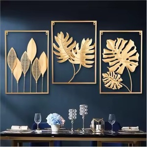 Decorative Modern Style 3D Stainless Steel Wall Hanging Adds Elegance and <b>Charm</b> Home Office Walls Handcrafted India - Product Image 6