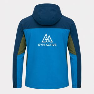 Men's Winter Outdoor Breathable Softshell <b>Jacket</b> <b>Waterproof</b> Windproof Hooded Hiking Lightweight Sports Polyester/Cotton - Product Image 2