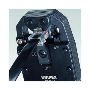Knipex Burnished Crimping Pliers for Western Plugs <b>Wire</b> Crimpers - Product Image 3