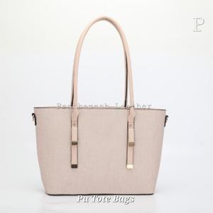 Bolso de mano de piel sintética 100% para mujer, Material de PU con cierre de cremallera, personalizable, esencial para todos los días - Product Image 3