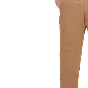 Pantalones Chinos de Algodón 100% para Hombre, Corte Recto, Casuales, Ligeros, de Tiro Medio, para Uso en Exteriores y Entrenamiento, Talla Personalizada - Product Image 3