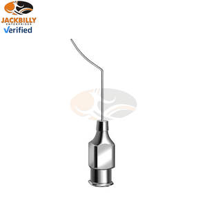 Cánula de Hidrodiseción Nichamin, Calibre 25, Acero Inoxidable, Instrumento Médico Quirúrgico Oftálmico, Procedimientos Seguros para Lentes - Product Image 2