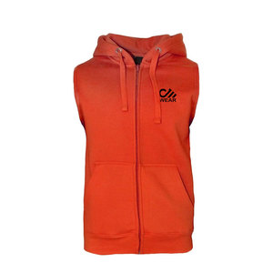 Pulls à capuche sans manches à la mode de haute qualité OEM Automne Casual Hoodies Sleeveless Men's Hoodies - Product Image 3