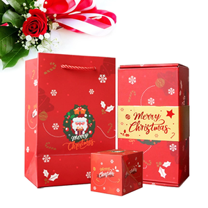 Boîte Cadeau Surprise Explosive pour l'argent, Cadeau Pliant Rebondissant de Noël (Rouge) - Product Image 1