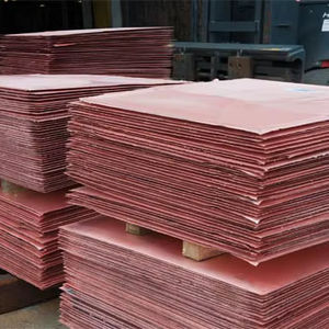 Precio de Fábrica: Placas de Cátodos de Cobre/Lingotes de Cobre/Láminas de Cobre Chapadas en Oro a Precio Económico en Venta - Product Image 1