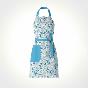 Delantal de cocina para hornear barbacoa Chef con correas ajustables para el cuello y la cintura Delantal de cocina con bolsillos - Product Image 3