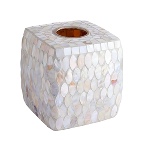 กล่องทิชชู่ลายแม่มุกทรงสี่เหลี่ยมสำหรับเก็บกระดาษไม้ในครัวแบบสั่งทำ - Product Image 2