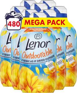 Acondicionador de Telas Lenor Outdoorable para 480 Lavados (8x60), Brisa de Verano - Frescura Ultra Concentrada - Product Image 6