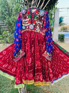 ชุดชาวอัฟกานิสถานสำหรับผู้หญิงเสื้อผ้าอิสลามปากีสถานชุดมุสลิมแบบอัฟกานิสถาน108 - Product Image 4