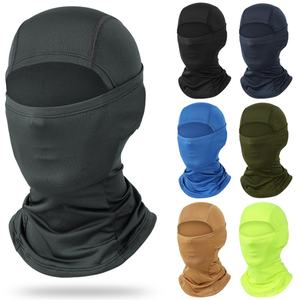 Cagoule d'hiver personnalisée masque facial masques de ski couverture complète du visage un trou spandex masque de ski cagoule pour hommes femmes - Product Image 2