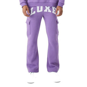 2025 Offre Spéciale OEM personnalisé hommes Sport Jogger survêtement 100% coton épais col rond survêtement à capuche pantalon ensemble - Product Image 3