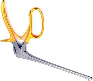 Pinzas de Biopsia de 3 mm x 9,5 mm con 1 Diente, Mango Dorado, Acero Inoxidable Quirúrgico Manual - Product Image 1