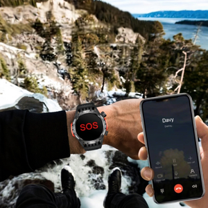 Montre connectée sportive HT22, écran IPS de 1,46 pouce, appels Bluetooth, boussole, suivi de la forme physique en plein air, hommes femmes, étanche - Product Image 6