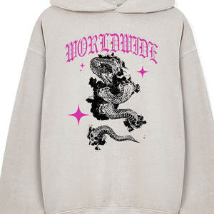 Sweat à capuche imprimé en strass DTF DTG personnalisé unisexe Streetwear surdimensionné Fournisseur de pulls à capuche à la mode - Product Image 6