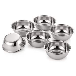 Bol de table en acier inoxydable poli fait main de qualité supérieure, Inde, pour mariage, banquet, café, salle à manger, surface domestique - Product Image 4