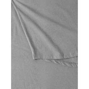 Summer Men Fashion Cotton Longline Hip Hop Extended Length Casual <b>TShirt</b> - Product Image 6