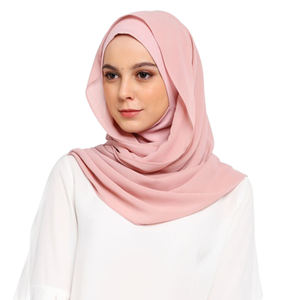 Voile musulman traditionnel pour femmes, style automne, en mousseline, hijab, imprimé numérique perlé, méthode d'impression sérigraphique, châles - Product Image 6