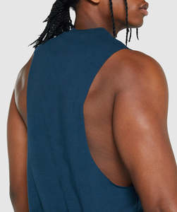 Camiseta sin Mangas Personalizable con Logotipo, para Hombre, de Fibra de Bambú, Anti-Pilling, de Secado Rápido, Estilo Urbano, con Aberturas en los Brazos, Diseño Sólido - Product Image 5